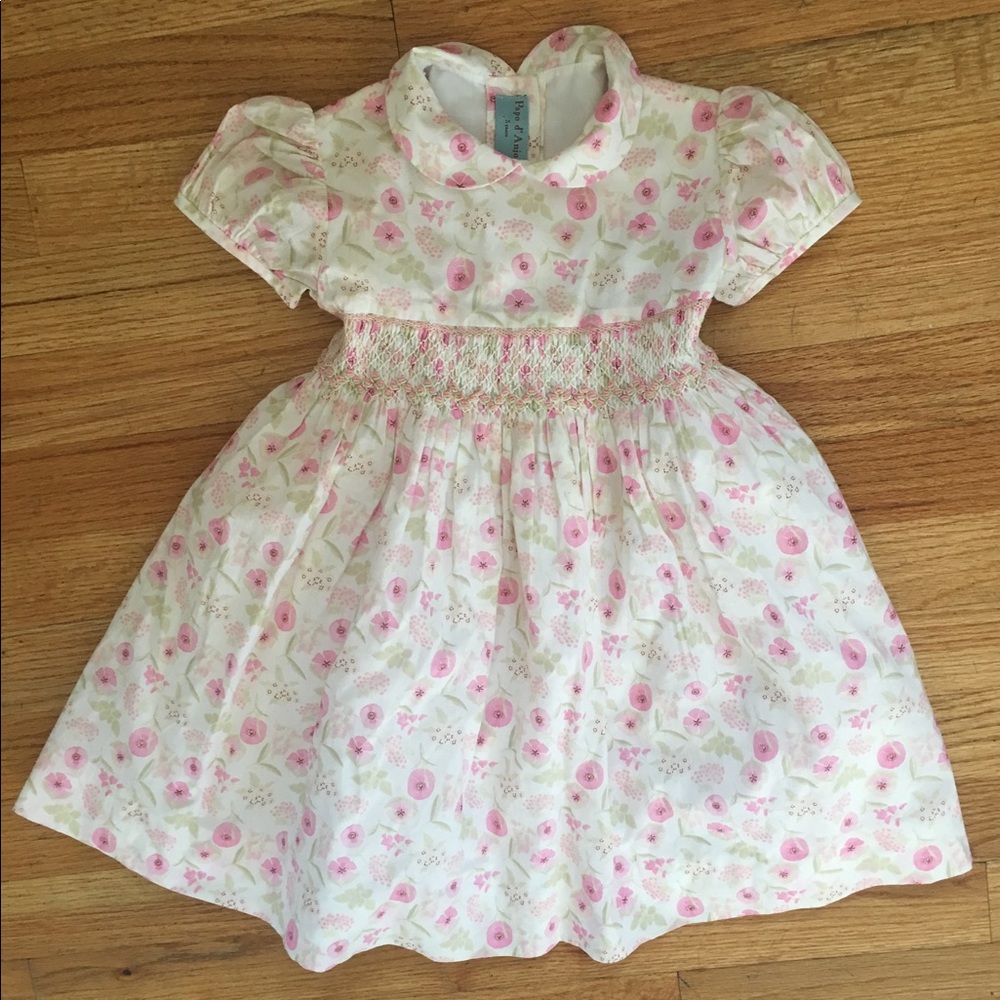Papo d’Anjo Floral Smocked Dress
